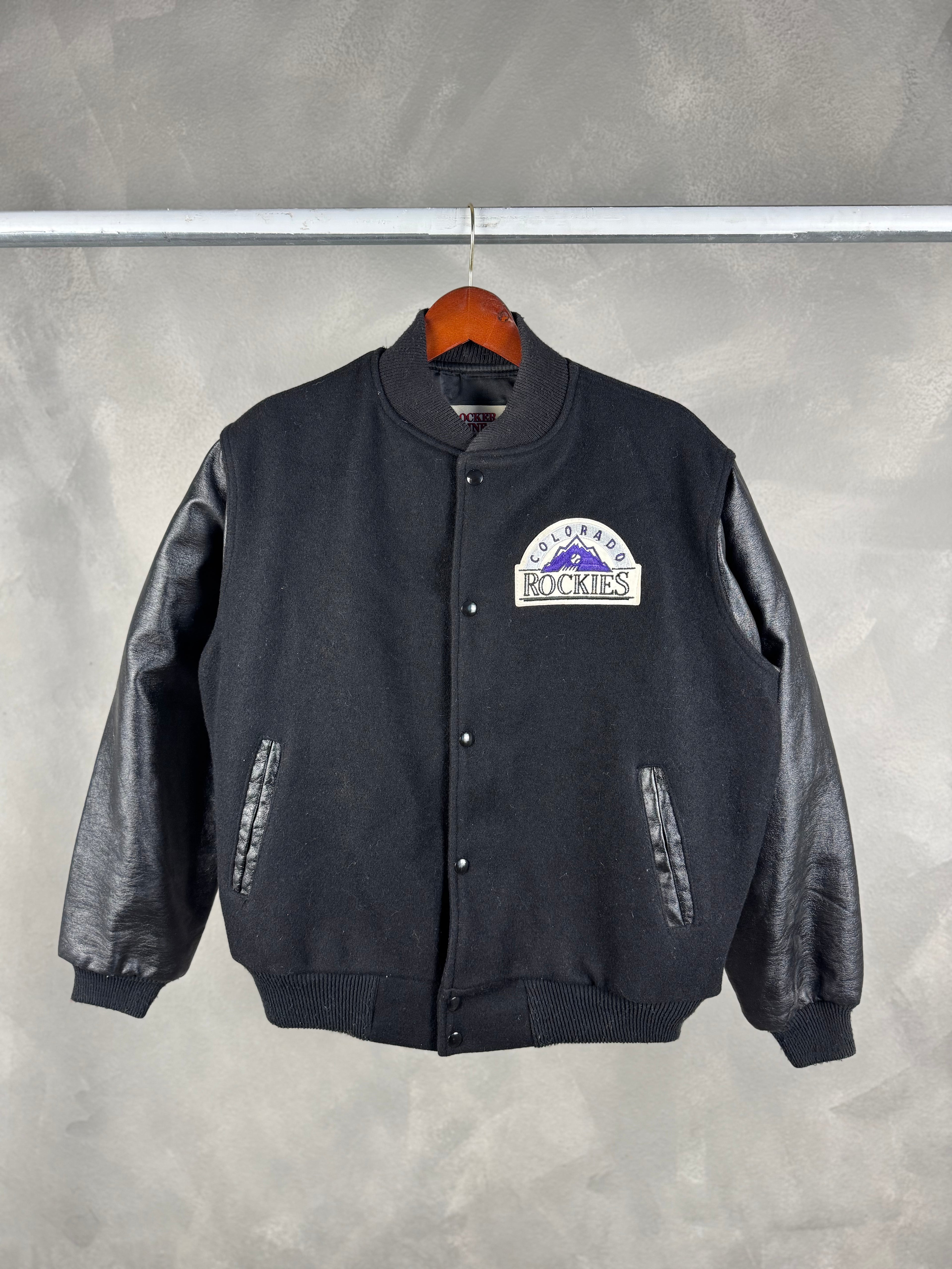 Colorado Rockies Varsity Jacket - Large