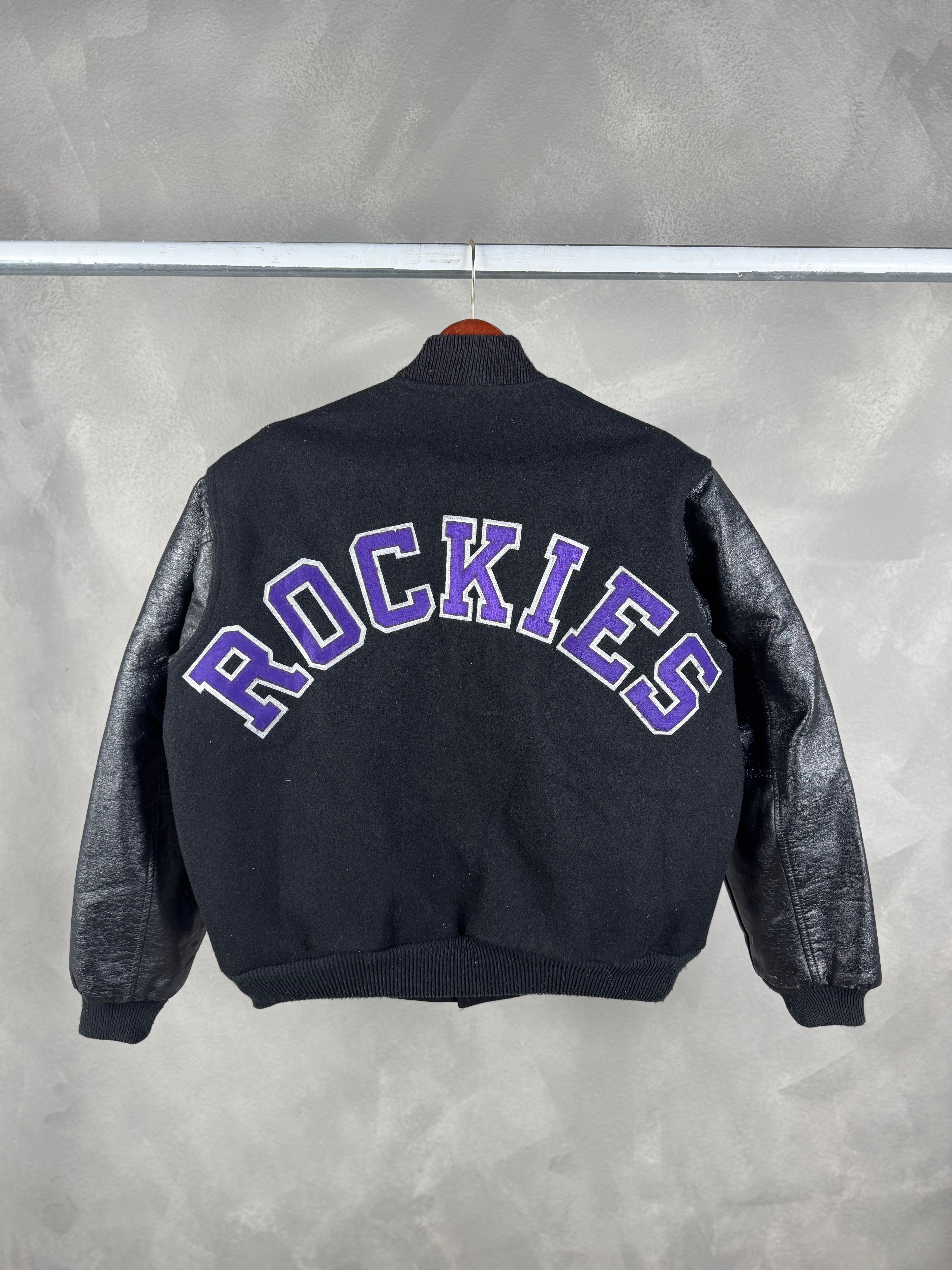 Colorado Rockies Varsity Jacket - Large