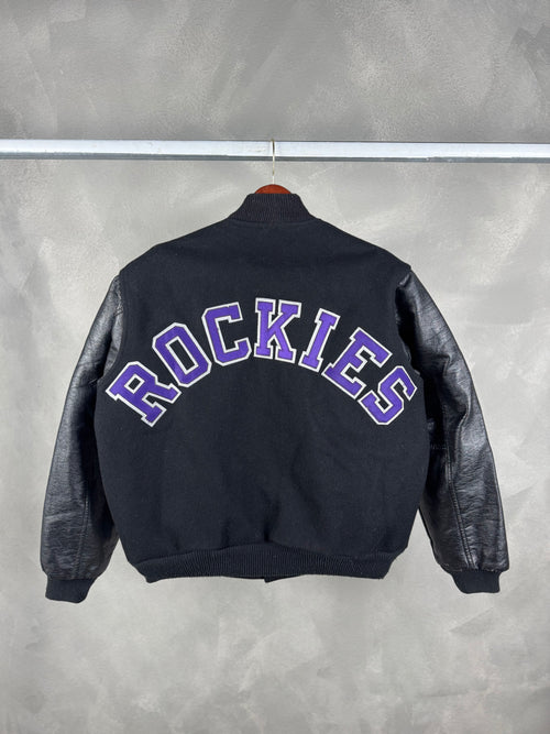 Colorado Rockies Varsity Jacket - Large
