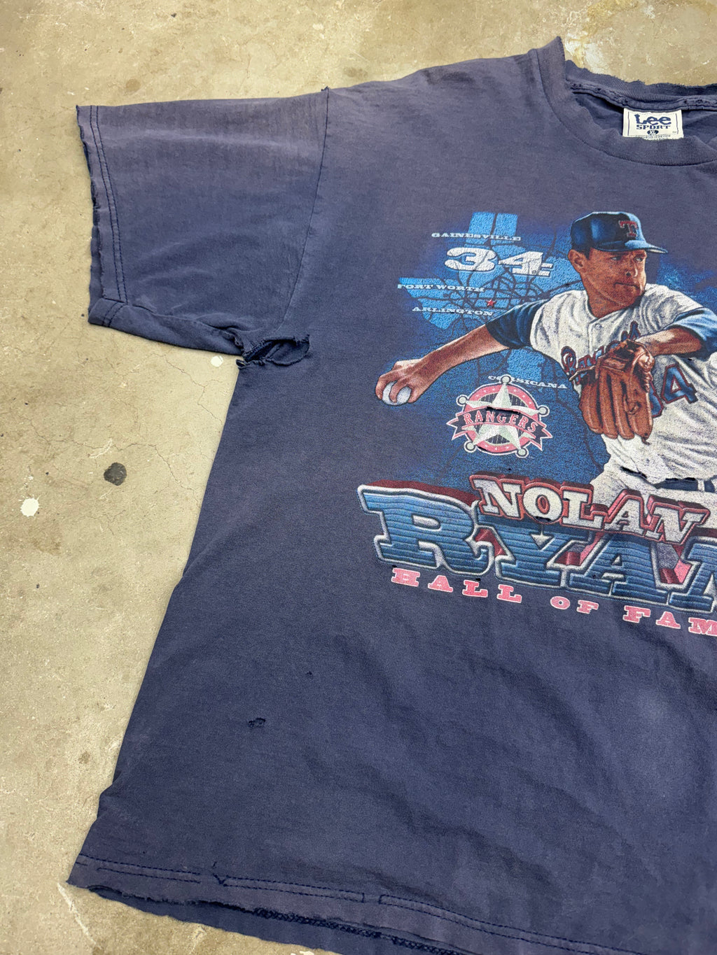 Vintage Texas Rangers Nolan Ryan T-Shirt- XL