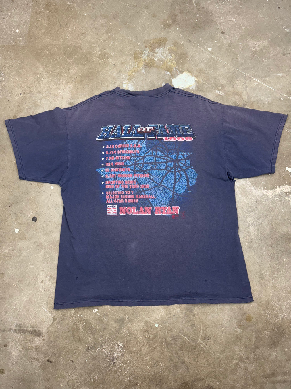 Vintage Texas Rangers Nolan Ryan T-Shirt- XL