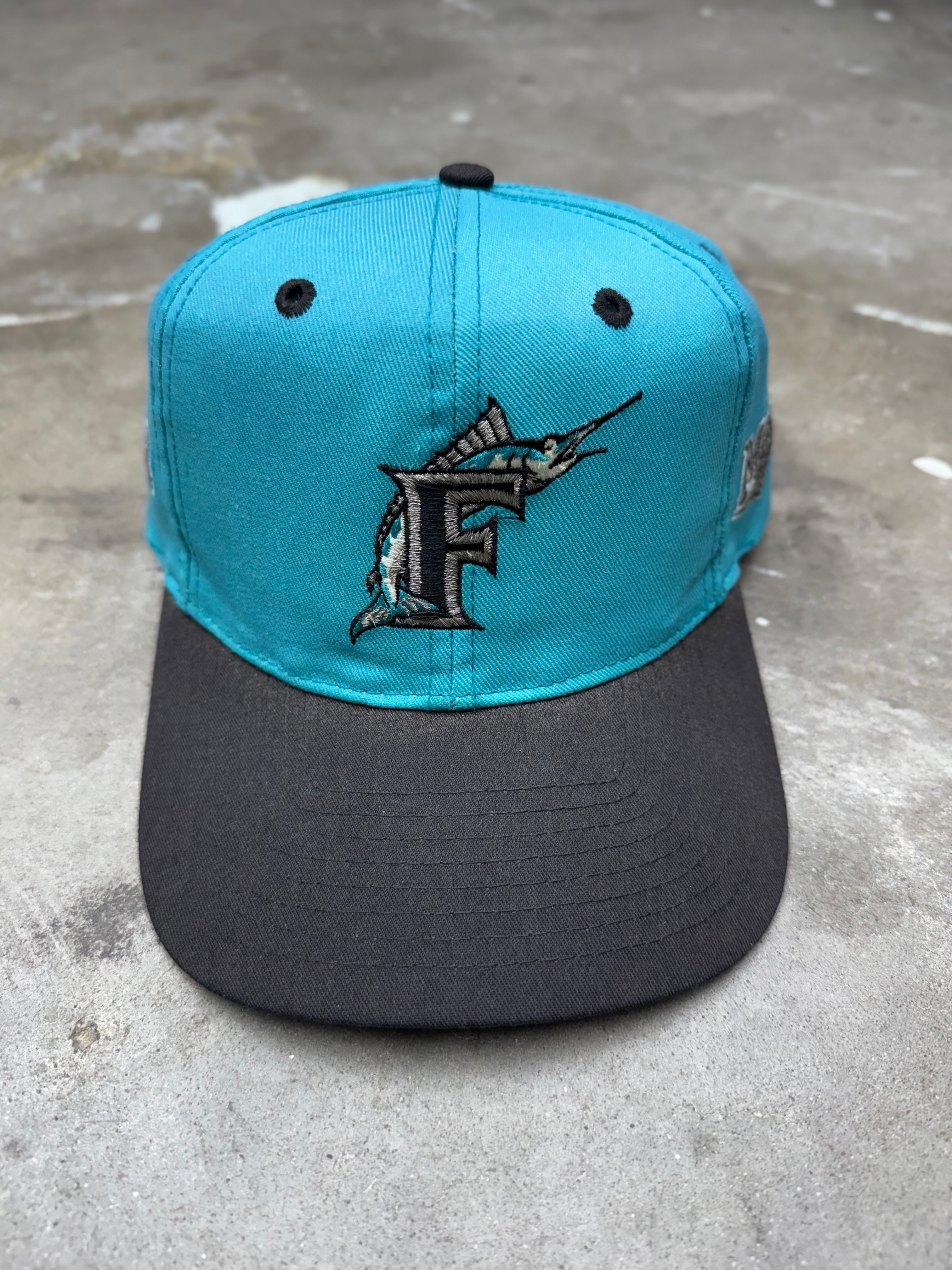 Vintage Florida Marlins Snapback- Wool Blend