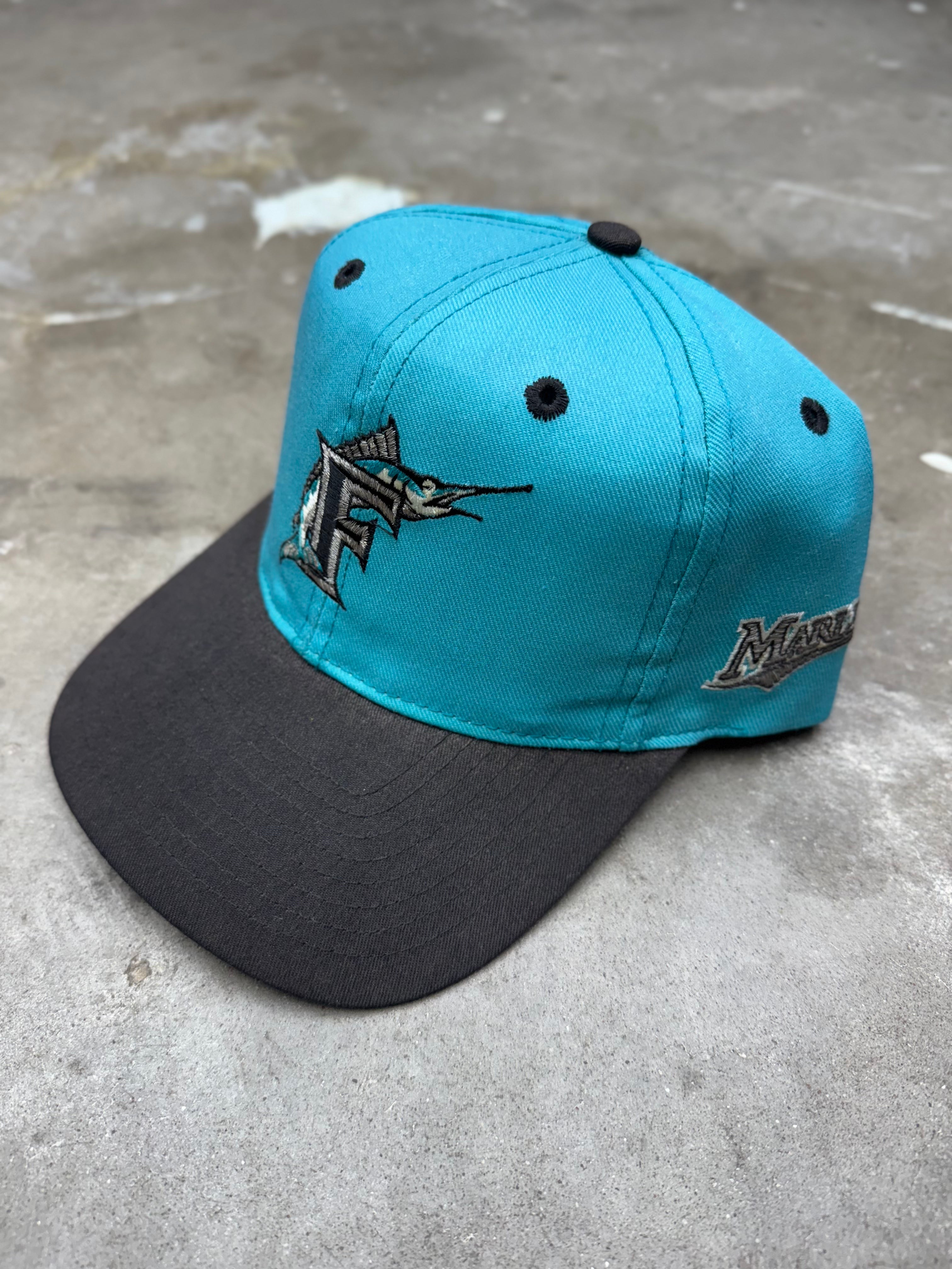Vintage Florida Marlins Snapback- Wool Blend