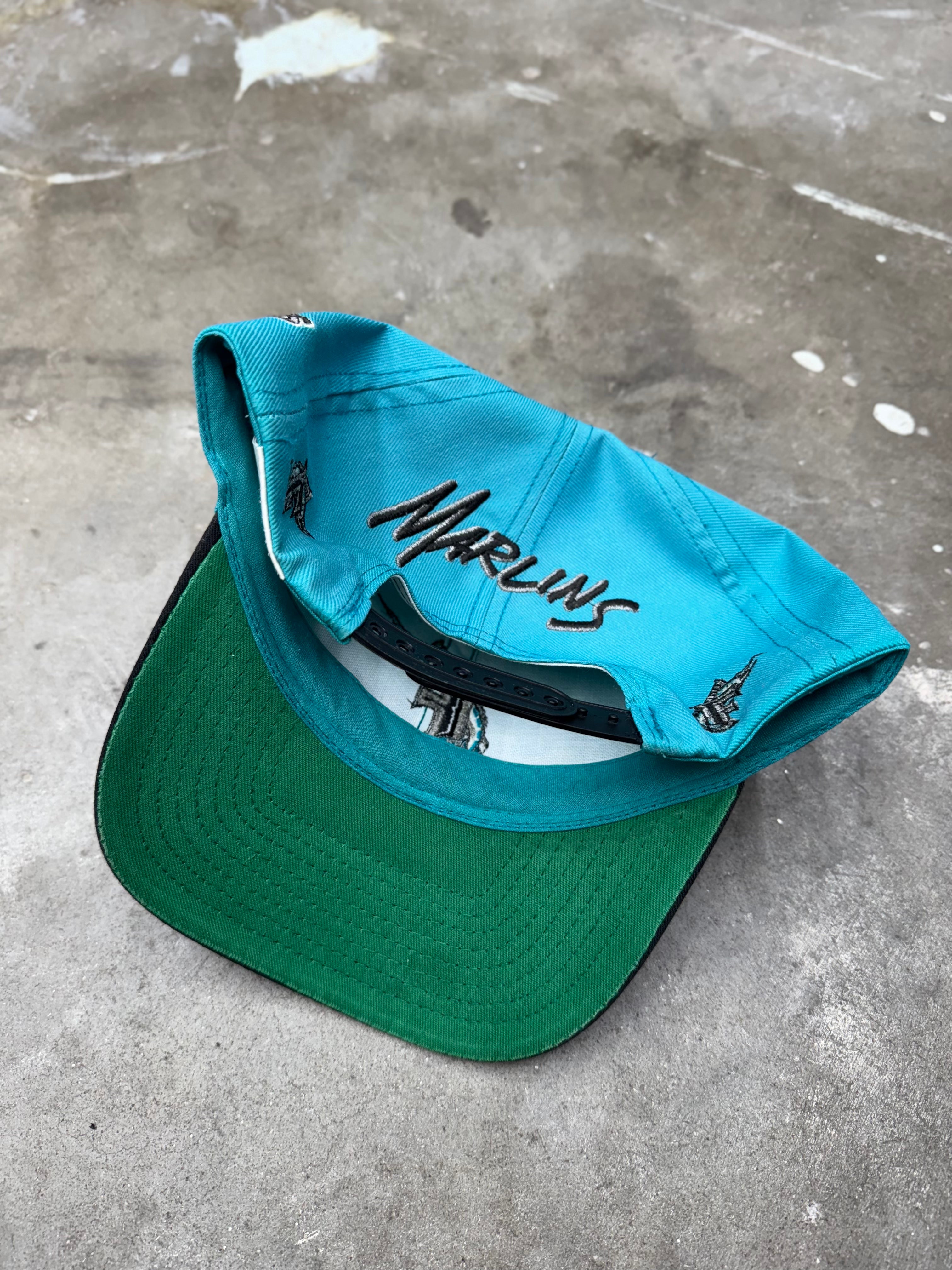 Vintage Florida Marlins Snapback- Wool Blend