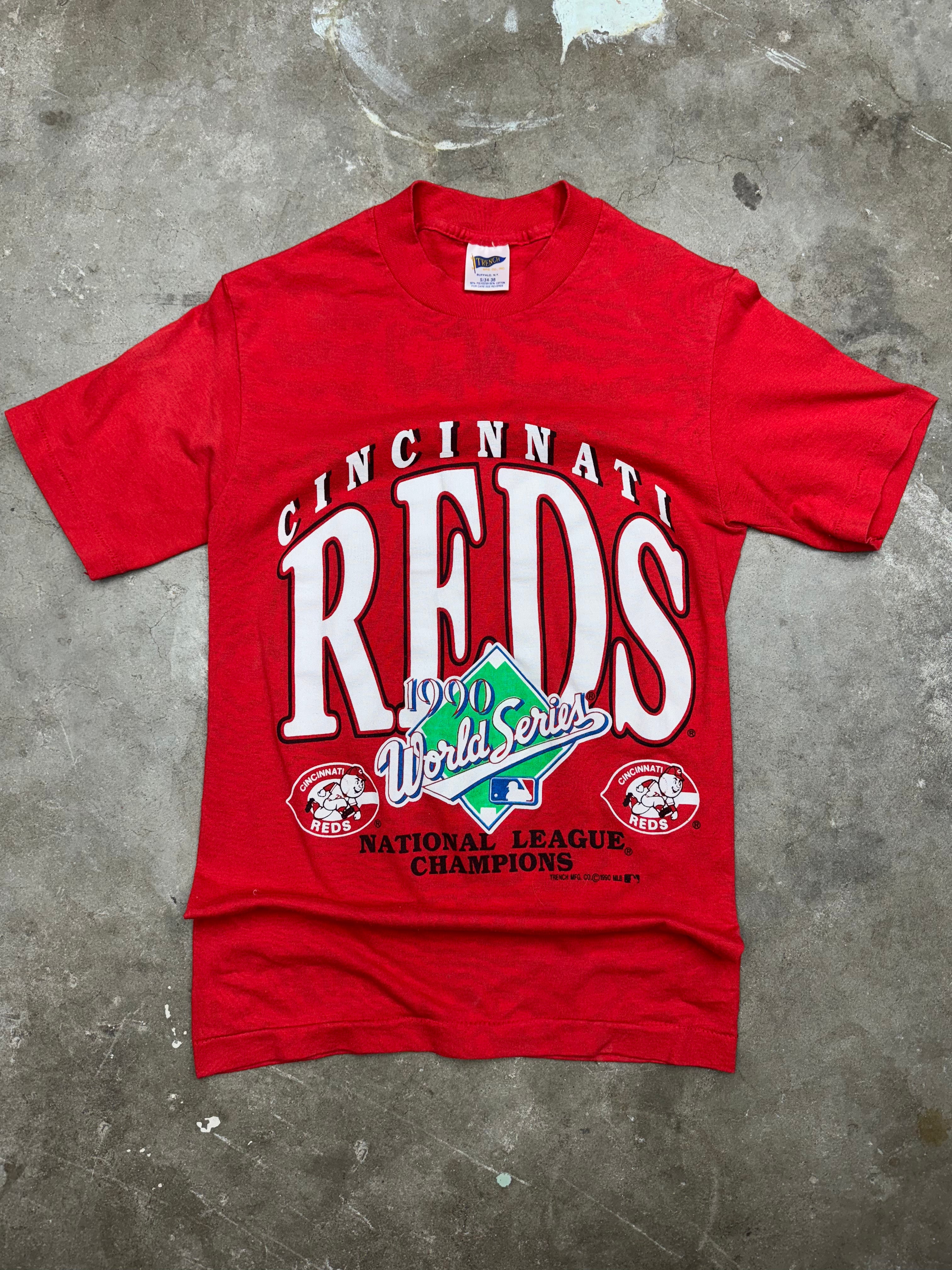 Vintage 1990 Cincinnati Reds T-Shirt- Small